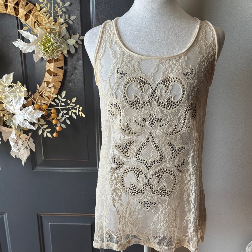 Lace Tank Top
